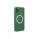 Newface iPhone 11 Pro Max Kılıf Jack Magneticsafe Lens Silikon - Yeşil Newface iPhone 11 Pro Max Kılıf Jack Magneticsafe Lens Silikon - Yeşil