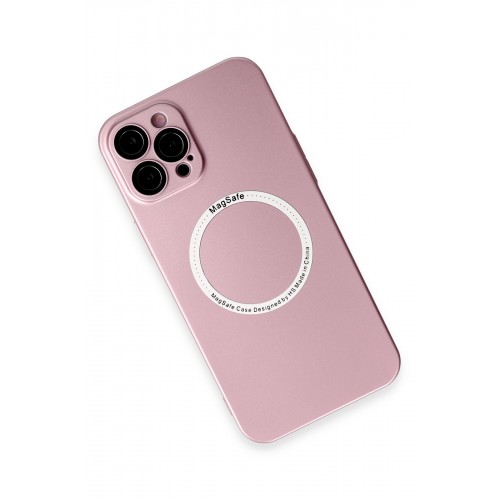 Newface iPhone 12 Pro Max Kılıf Jack Magneticsafe Lens Silikon - Rose Gold Newface iPhone 12 Pro Max Kılıf Jack Magneticsafe Lens Silikon - Rose Gold