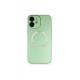 Newface iPhone 12 Kılıf Jack Magneticsafe Lens Silikon - Yeşil Newface iPhone 12 Kılıf Jack Magneticsafe Lens Silikon - Yeşil