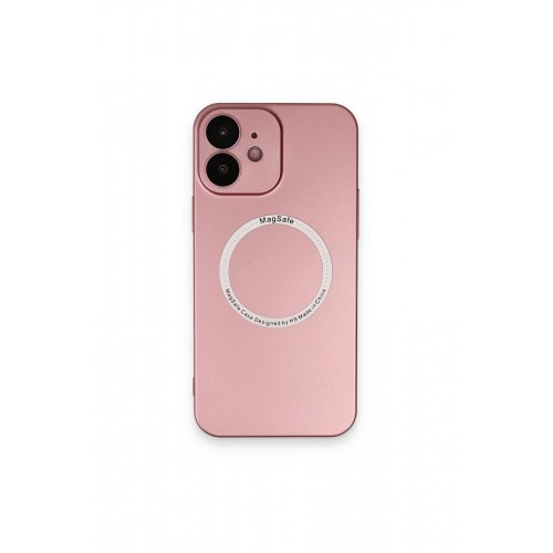 Newface iPhone 12 Kılıf Jack Magneticsafe Lens Silikon - Rose Gold Newface iPhone 12 Kılıf Jack Magneticsafe Lens Silikon - Rose Gold