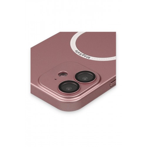 Newface iPhone 12 Kılıf Jack Magneticsafe Lens Silikon - Rose Gold Newface iPhone 12 Kılıf Jack Magneticsafe Lens Silikon - Rose Gold