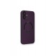 Newface iPhone 12 Kılıf Jack Magneticsafe Lens Silikon - Mürdüm Newface iPhone 12 Kılıf Jack Magneticsafe Lens Silikon - Mürdüm