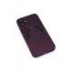 Newface iPhone 12 Kılıf Jack Magneticsafe Lens Silikon - Mürdüm Newface iPhone 12 Kılıf Jack Magneticsafe Lens Silikon - Mürdüm