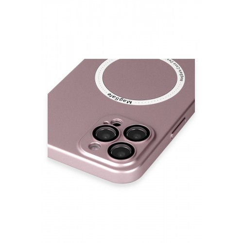 Newface iPhone 12 Pro Kılıf Jack Magneticsafe Lens Silikon - Rose Gold Newface iPhone 12 Pro Kılıf Jack Magneticsafe Lens Silikon - Rose Gold