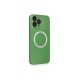 Newface iPhone 13 Pro Kılıf Jack Magneticsafe Lens Silikon - Yeşil