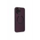 Newface iPhone 13 Pro Kılıf Jack Magneticsafe Lens Silikon - Mürdüm