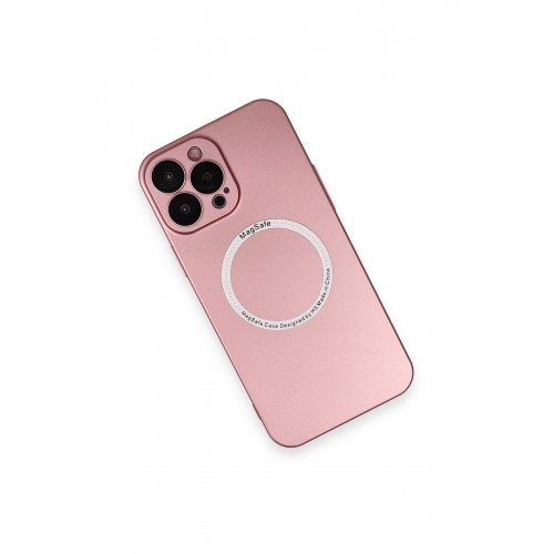 Newface iPhone 13 Pro Kılıf Jack Magneticsafe Lens Silikon - Rose Gold Newface iPhone 13 Pro Kılıf Jack Magneticsafe Lens Silikon - Rose Gold