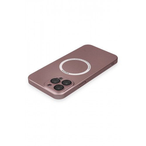 Newface iPhone 13 Pro Kılıf Jack Magneticsafe Lens Silikon - Rose Gold Newface iPhone 13 Pro Kılıf Jack Magneticsafe Lens Silikon - Rose Gold