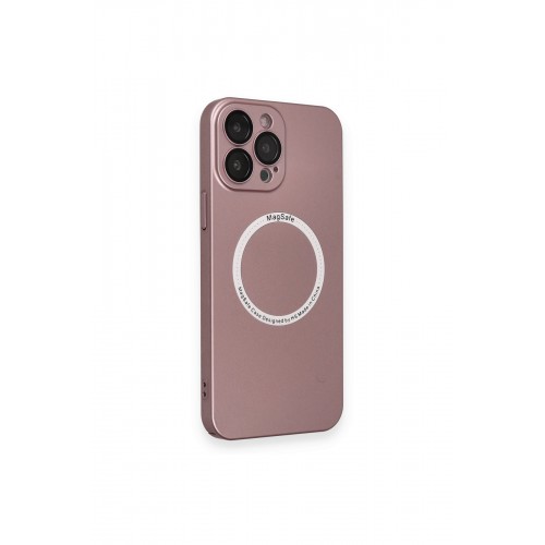 Newface iPhone 13 Pro Max Kılıf Jack Magneticsafe Lens Silikon - Rose Gold Newface iPhone 13 Pro Max Kılıf Jack Magneticsafe Lens Silikon - Rose Gold