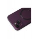Newface iPhone 14 Kılıf Jack Magneticsafe Lens Silikon - Mürdüm