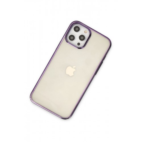 Newface iPhone 12 Pro Kılıf Element Silikon - Mor Newface iPhone 12 Pro Kılıf Element Silikon - Mor