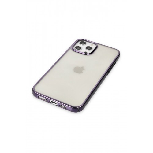 Newface iPhone 12 Pro Kılıf Element Silikon - Mor Newface iPhone 12 Pro Kılıf Element Silikon - Mor