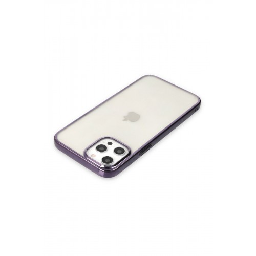Newface iPhone 12 Pro Kılıf Element Silikon - Mor Newface iPhone 12 Pro Kılıf Element Silikon - Mor