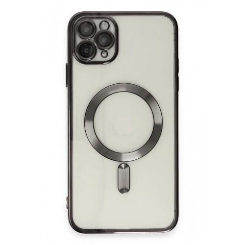 Newface iPhone 11 Pro Kılıf Kross Magneticsafe Kapak - Siyah