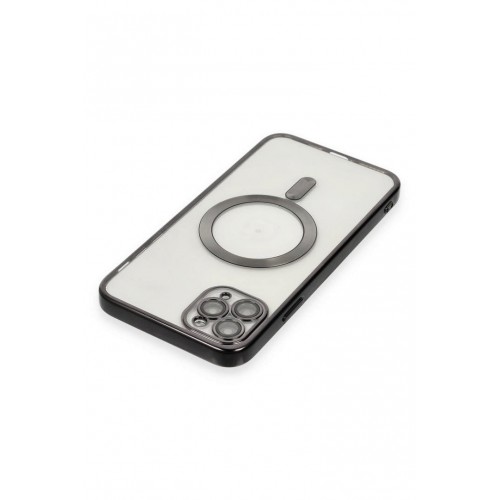 Newface iPhone 11 Pro Kılıf Kross Magneticsafe Kapak - Siyah Newface iPhone 11 Pro Kılıf Kross Magneticsafe Kapak - Siyah