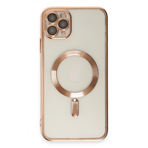 Newface iPhone 11 Pro Kılıf Kross Magneticsafe Kapak - Rose Newface iPhone 11 Pro Kılıf Kross Magneticsafe Kapak - Rose