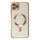 Newface iPhone 11 Pro Kılıf Kross Magneticsafe Kapak - Rose Newface iPhone 11 Pro Kılıf Kross Magneticsafe Kapak - Rose
