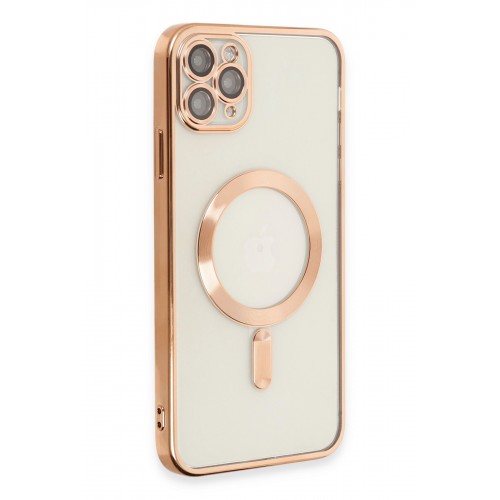 Newface iPhone 11 Pro Kılıf Kross Magneticsafe Kapak - Rose Newface iPhone 11 Pro Kılıf Kross Magneticsafe Kapak - Rose