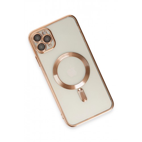 Newface iPhone 11 Pro Kılıf Kross Magneticsafe Kapak - Rose Newface iPhone 11 Pro Kılıf Kross Magneticsafe Kapak - Rose