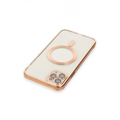 Newface iPhone 11 Pro Kılıf Kross Magneticsafe Kapak - Rose Newface iPhone 11 Pro Kılıf Kross Magneticsafe Kapak - Rose