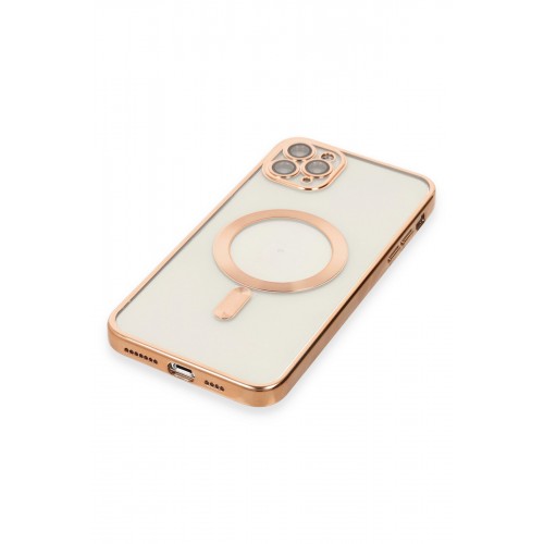 Newface iPhone 11 Pro Kılıf Kross Magneticsafe Kapak - Rose Newface iPhone 11 Pro Kılıf Kross Magneticsafe Kapak - Rose