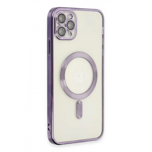 Newface iPhone 11 Pro Kılıf Kross Magneticsafe Kapak - Mor Newface iPhone 11 Pro Kılıf Kross Magneticsafe Kapak - Mor