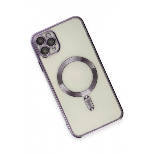 Newface iPhone 11 Pro Kılıf Kross Magneticsafe Kapak - Mor Newface iPhone 11 Pro Kılıf Kross Magneticsafe Kapak - Mor