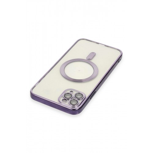 Newface iPhone 11 Pro Kılıf Kross Magneticsafe Kapak - Mor Newface iPhone 11 Pro Kılıf Kross Magneticsafe Kapak - Mor