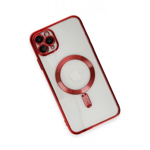 Newface iPhone 11 Pro Max Kılıf Kross Magneticsafe Kapak - Kırmızı Newface iPhone 11 Pro Max Kılıf Kross Magneticsafe Kapak - Kırmızı