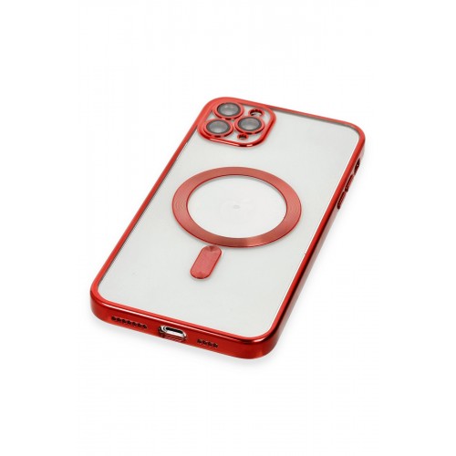 Newface iPhone 11 Pro Max Kılıf Kross Magneticsafe Kapak - Kırmızı Newface iPhone 11 Pro Max Kılıf Kross Magneticsafe Kapak - Kırmızı