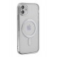 Newface iPhone 12 Kılıf Kross Magneticsafe Kapak - Gümüş Newface iPhone 12 Kılıf Kross Magneticsafe Kapak - Gümüş