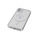 Newface iPhone 12 Kılıf Kross Magneticsafe Kapak - Gümüş Newface iPhone 12 Kılıf Kross Magneticsafe Kapak - Gümüş