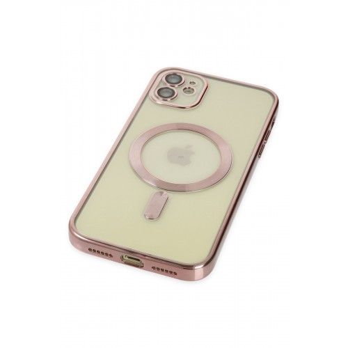 Newface iPhone 12 Kılıf Kross Magneticsafe Kapak - Rose Newface iPhone 12 Kılıf Kross Magneticsafe Kapak - Rose