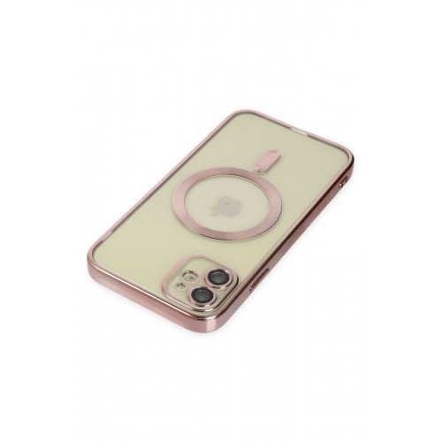 Newface iPhone 12 Kılıf Kross Magneticsafe Kapak - Rose Newface iPhone 12 Kılıf Kross Magneticsafe Kapak - Rose