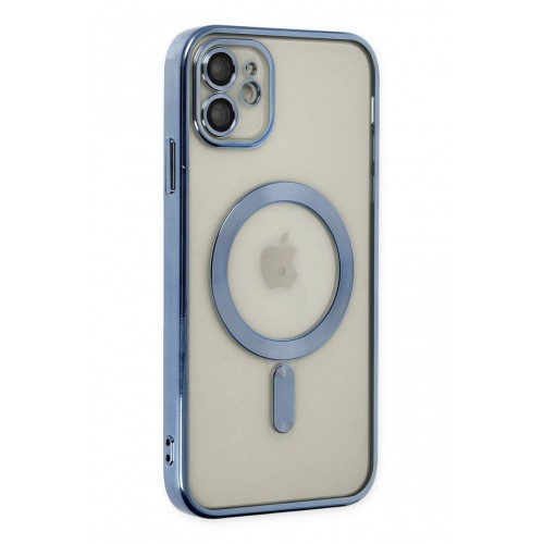 Newface iPhone 12 Kılıf Kross Magneticsafe Kapak - Sierra Blue Newface iPhone 12 Kılıf Kross Magneticsafe Kapak - Sierra Blue