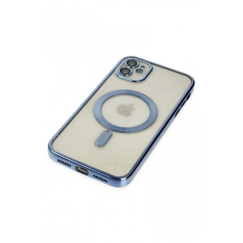 Newface iPhone 12 Kılıf Kross Magneticsafe Kapak - Sierra Blue Newface iPhone 12 Kılıf Kross Magneticsafe Kapak - Sierra Blue