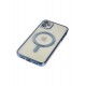 Newface iPhone 12 Kılıf Kross Magneticsafe Kapak - Sierra Blue Newface iPhone 12 Kılıf Kross Magneticsafe Kapak - Sierra Blue