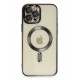 Newface iPhone 12 Pro Kılıf Kross Magneticsafe Kapak - Siyah