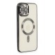 Newface iPhone 12 Pro Kılıf Kross Magneticsafe Kapak - Siyah