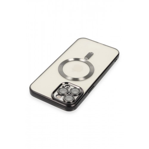 Newface iPhone 12 Pro Kılıf Kross Magneticsafe Kapak - Siyah Newface iPhone 12 Pro Kılıf Kross Magneticsafe Kapak - Siyah