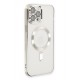 Newface iPhone 12 Pro Kılıf Kross Magneticsafe Kapak - Gümüş Newface iPhone 12 Pro Kılıf Kross Magneticsafe Kapak - Gümüş