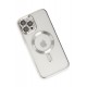 Newface iPhone 12 Pro Kılıf Kross Magneticsafe Kapak - Gümüş Newface iPhone 12 Pro Kılıf Kross Magneticsafe Kapak - Gümüş