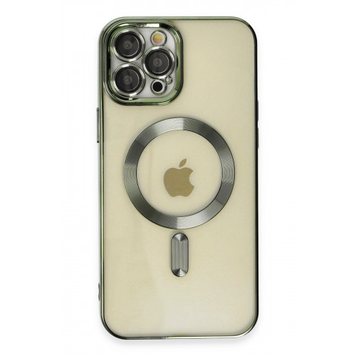 Newface iPhone 12 Pro Kılıf Kross Magneticsafe Kapak - Koyu Yeşil Newface iPhone 12 Pro Kılıf Kross Magneticsafe Kapak - Koyu Yeşil