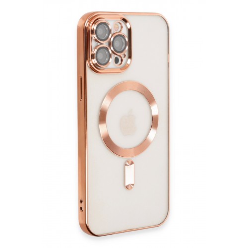 Newface iPhone 12 Pro Kılıf Kross Magneticsafe Kapak - Rose Newface iPhone 12 Pro Kılıf Kross Magneticsafe Kapak - Rose