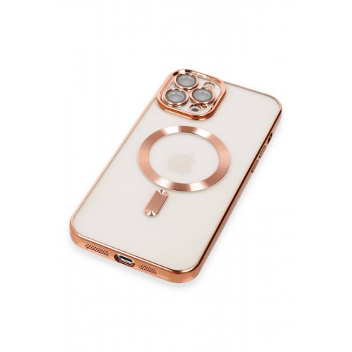 Newface iPhone 12 Pro Max Kılıf Kross Magneticsafe Kapak - Rose Newface iPhone 12 Pro Max Kılıf Kross Magneticsafe Kapak - Rose