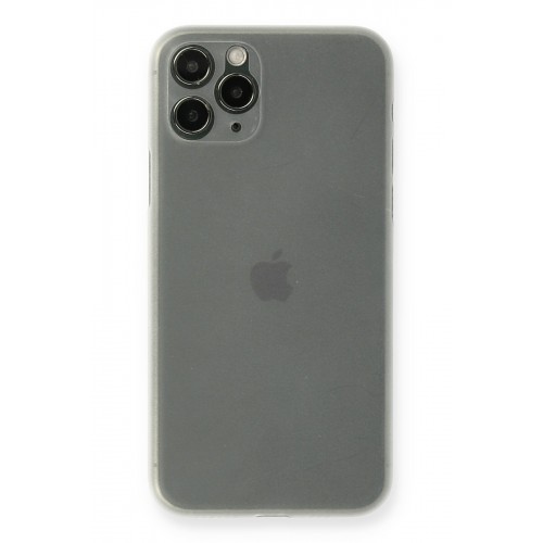 Newface iPhone 11 Pro Kılıf PP Ultra İnce Kapak - Beyaz