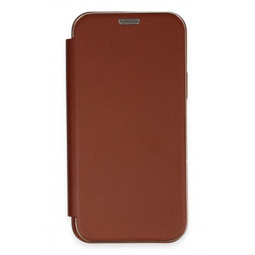 Newface iPhone 11 Kılıf Dolpin Kapaklı - Kahverengi Newface iPhone 11 Kılıf Dolpin Kapaklı - Kahverengi