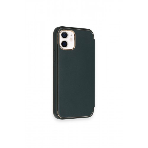 Newface iPhone 11 Kılıf Dolpin Kapaklı - Koyu Yeşil Newface iPhone 11 Kılıf Dolpin Kapaklı - Koyu Yeşil