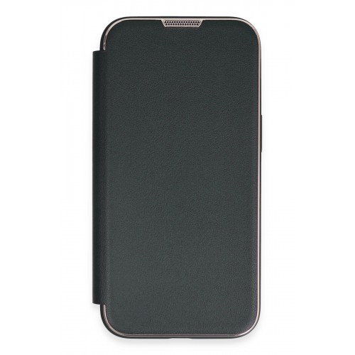 Newface iPhone 14 Kılıf Dolpin Kapaklı - Koyu Yeşil Newface iPhone 14 Kılıf Dolpin Kapaklı - Koyu Yeşil