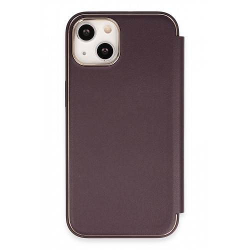 Newface iPhone 14 Kılıf Dolpin Kapaklı - Derin Mor Newface iPhone 14 Kılıf Dolpin Kapaklı - Derin Mor